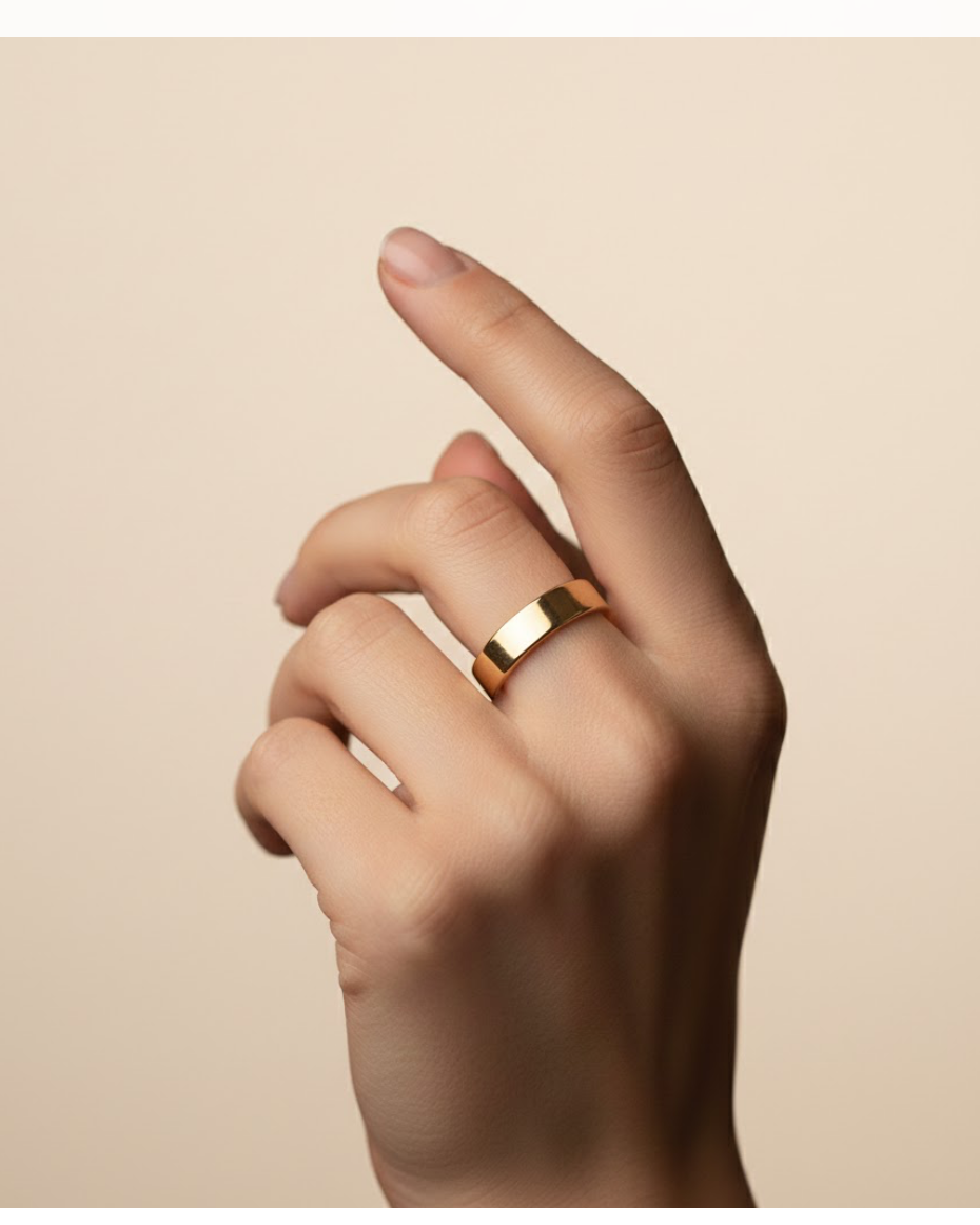 Sleek ring