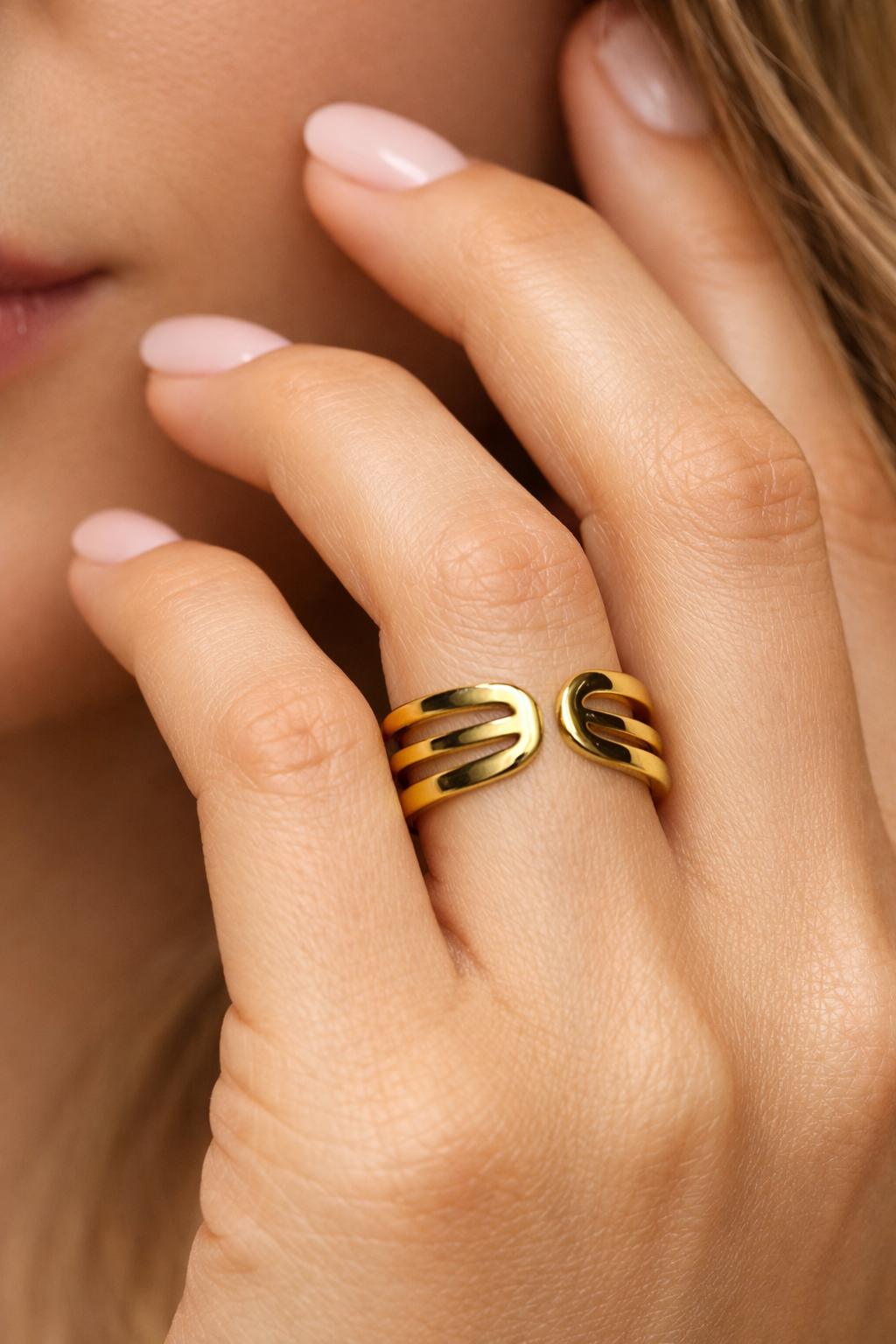 The celestial loop ring
