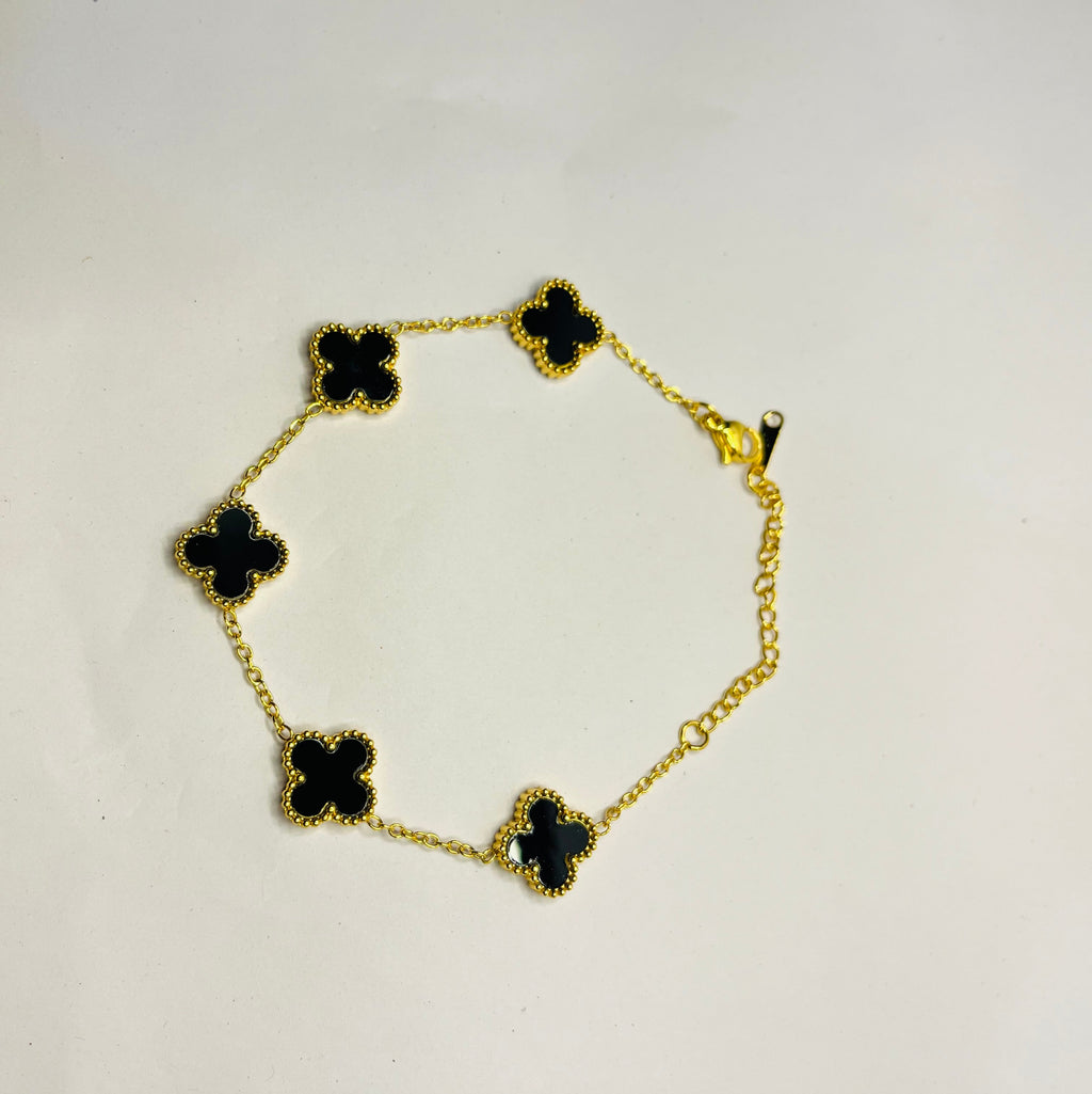Black clover bracelet