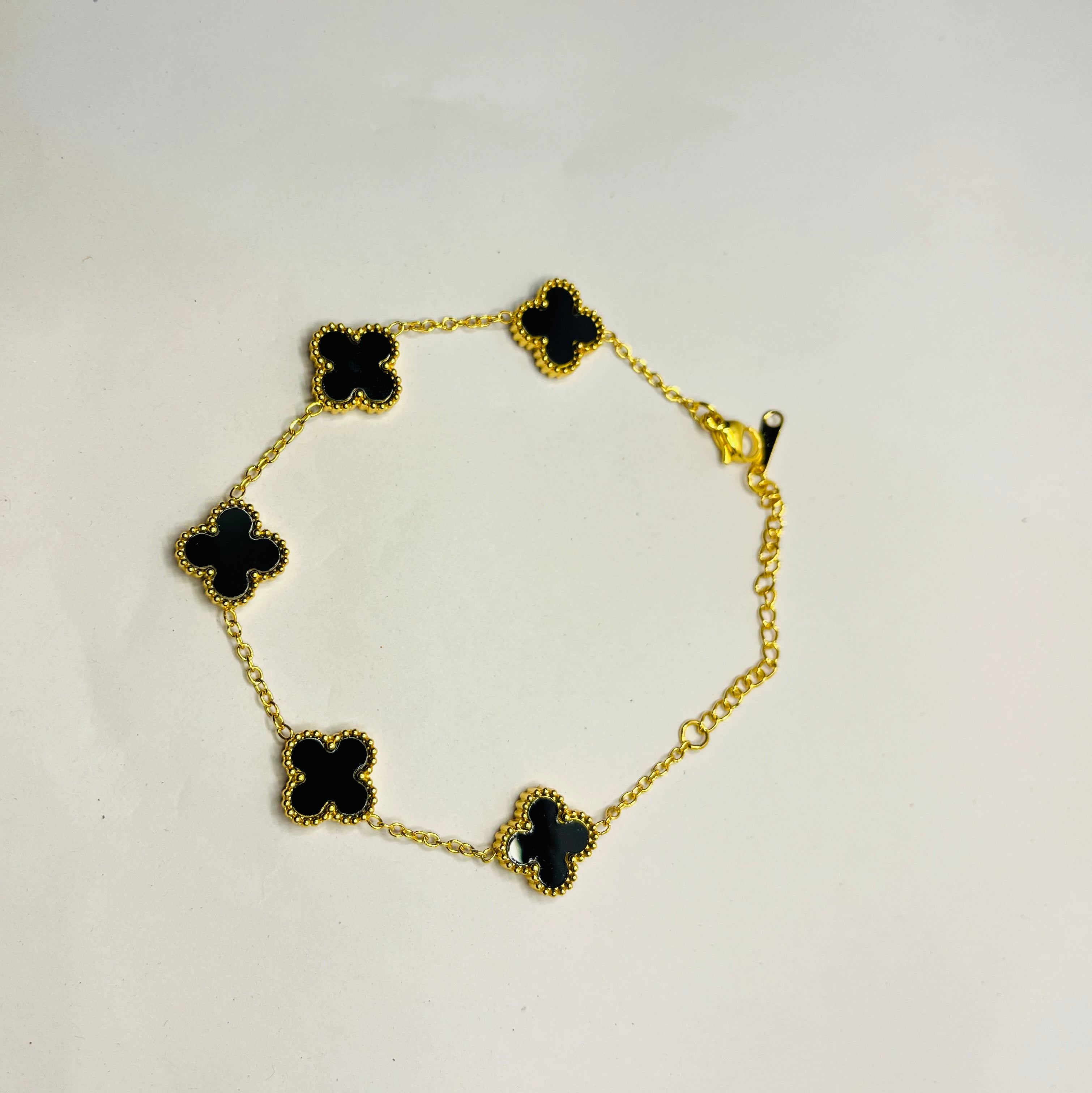 Black clover bracelet