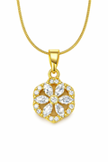 The petal glow necklace