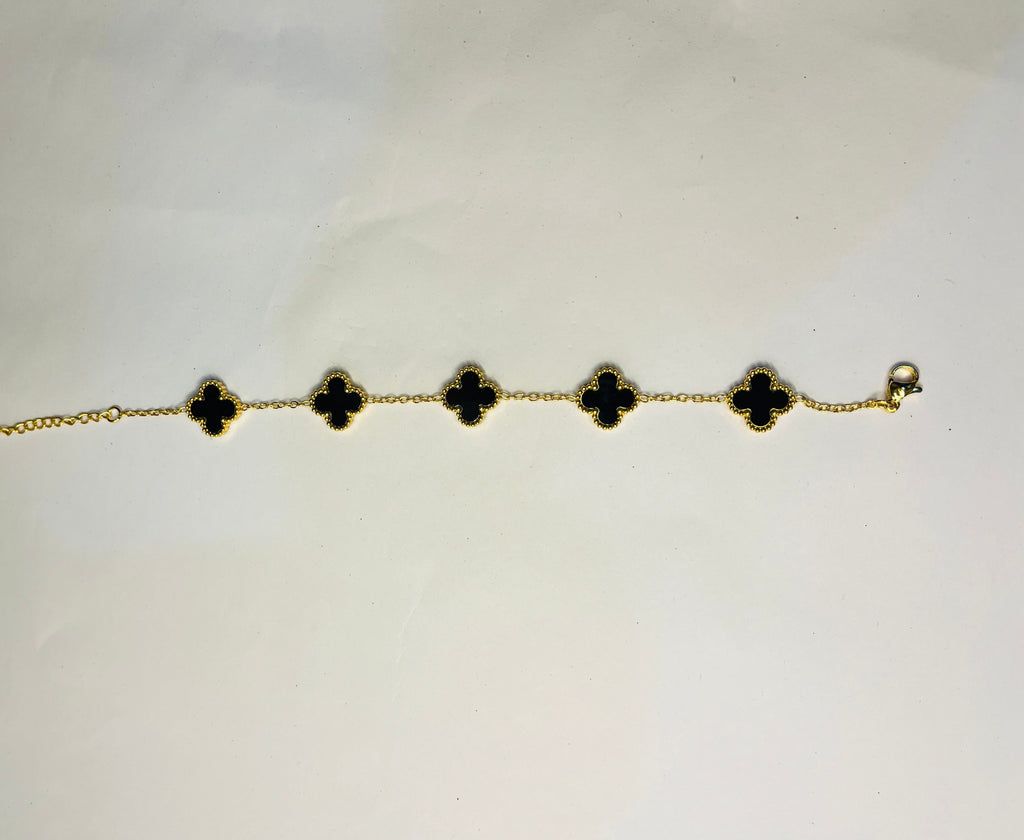 Black clover bracelet
