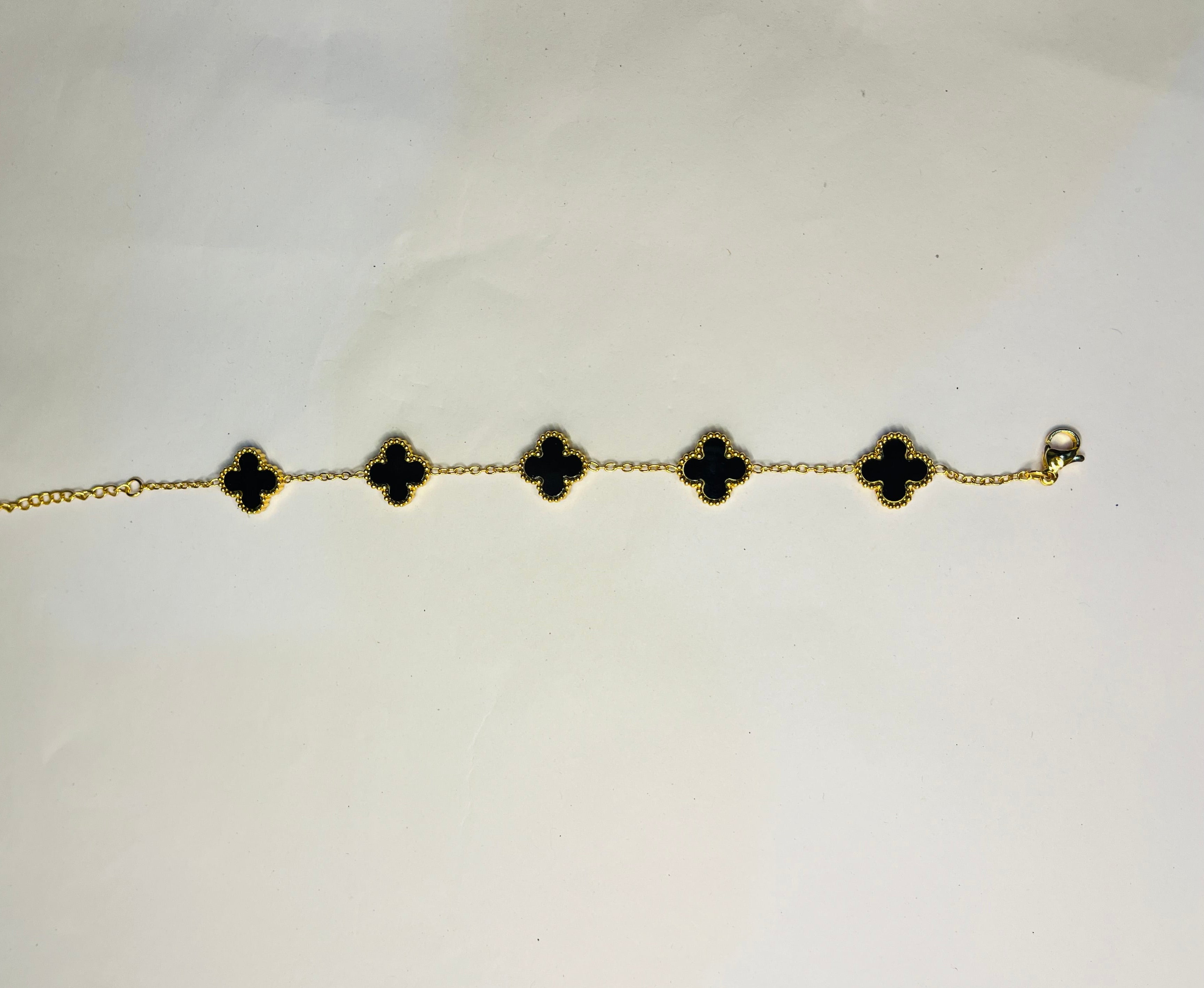 Black clover bracelet