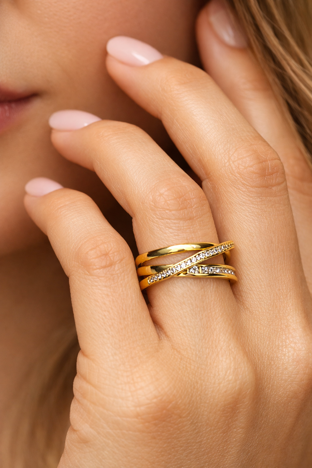 The celestial loop ring