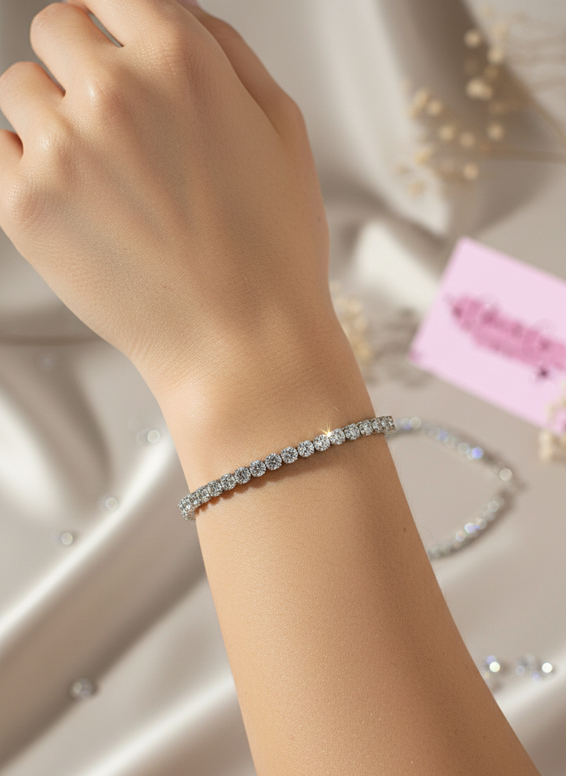 The Silver Aura bracelet